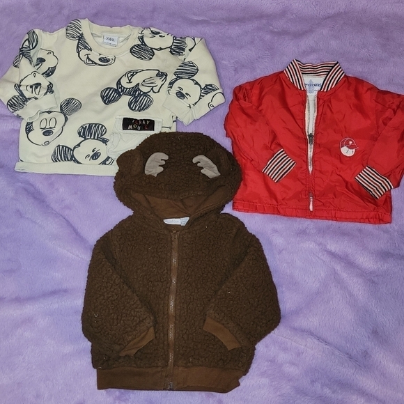 Bundle of 3 baby jackets/sweater 👶 💕 - Picture 4 of 13